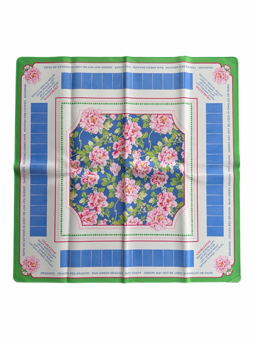 Hobby Lobby MAHJONG MAT Floral Design NWT